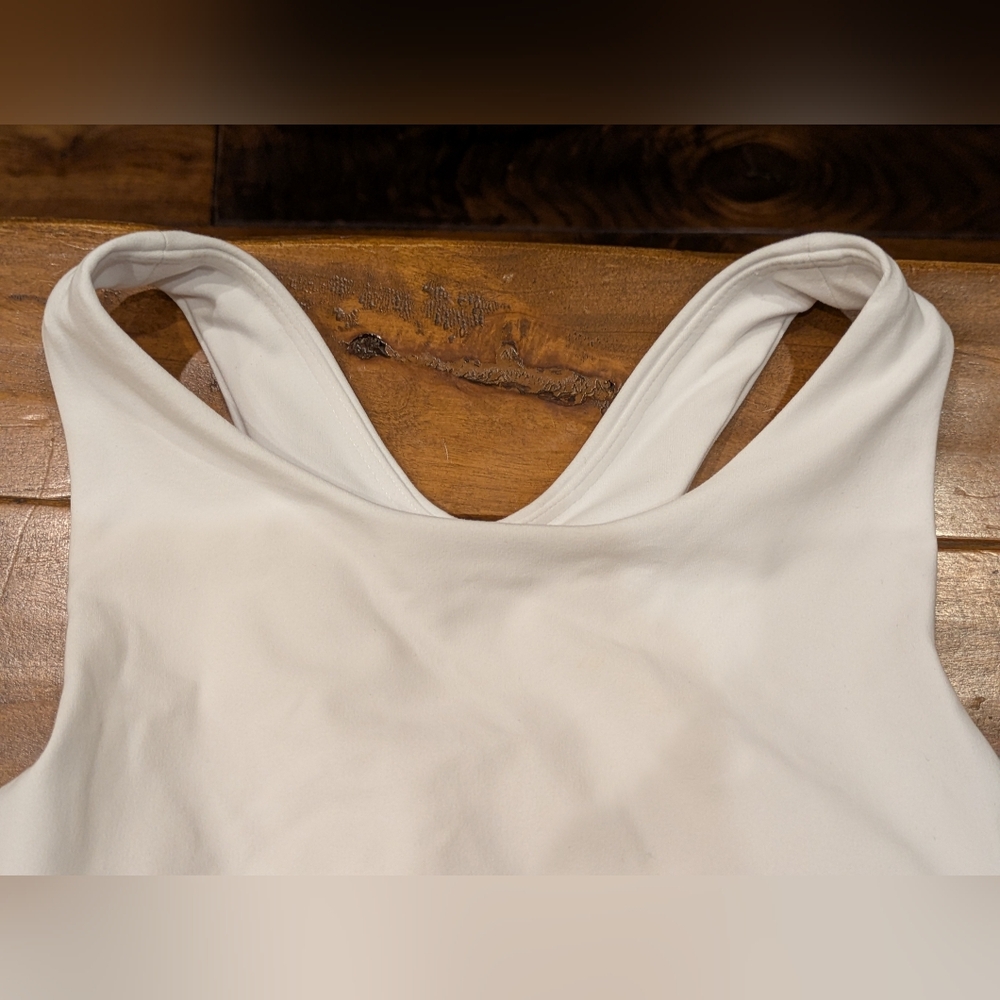 Athleta White Sports Bra - Picture 5 of 16